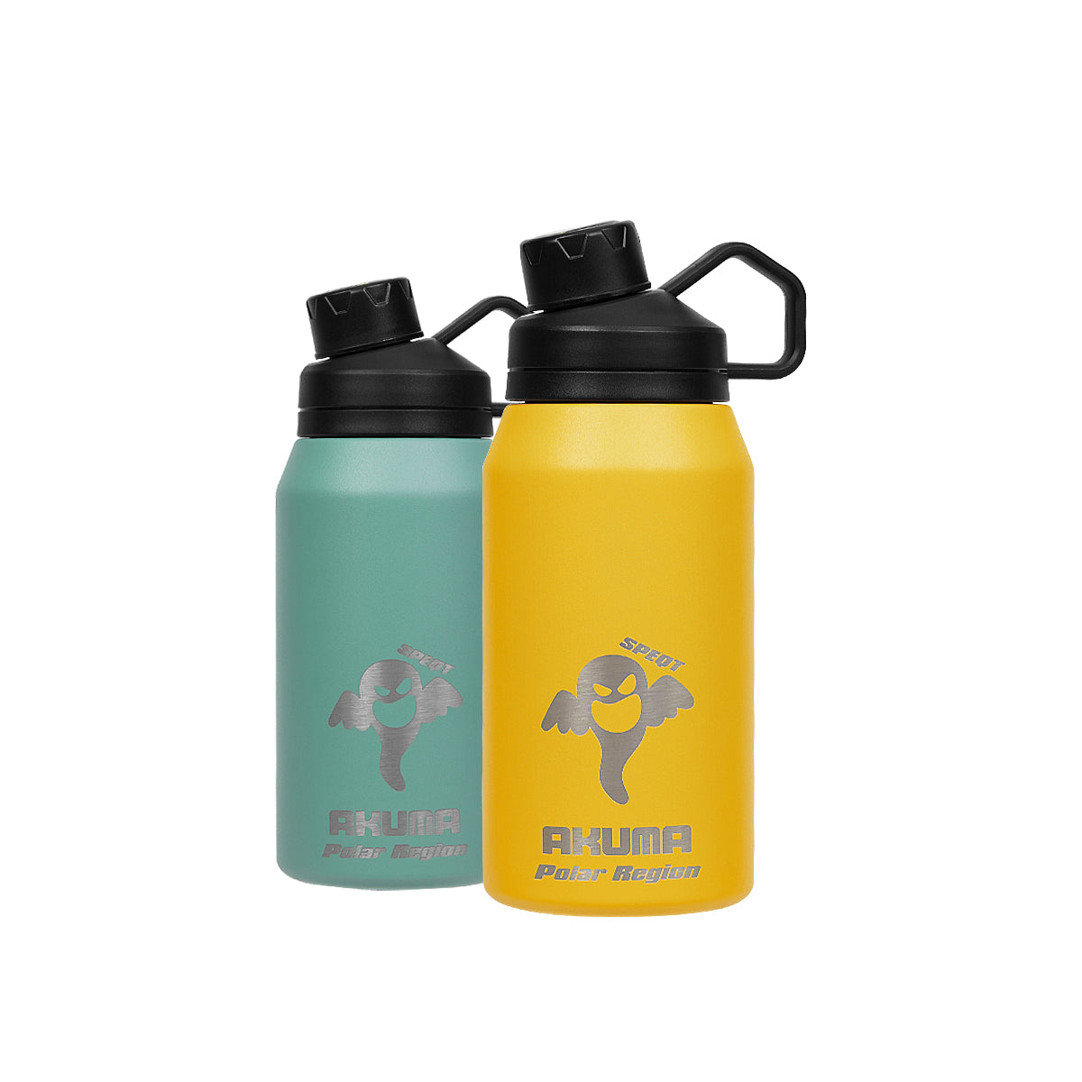 SPEQT Polar Region Australia Insulated Water Bottle 28oz Camping Vacuum Stainless Steel Water Bottles,