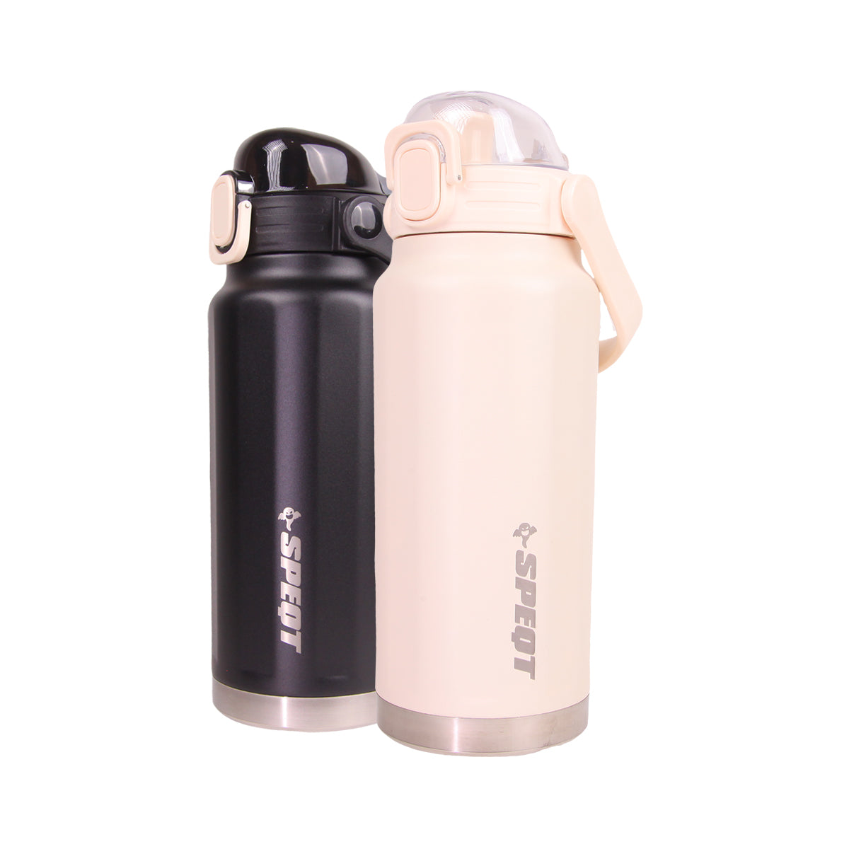 SPEQT Akuma Australia Insulated Water Bottle with 2-in-1 Lid (Chug Lid/Straw Lid), 44oz Double Walled Vacuum Stainless Steel Water Bottles, Water Jug with Straw