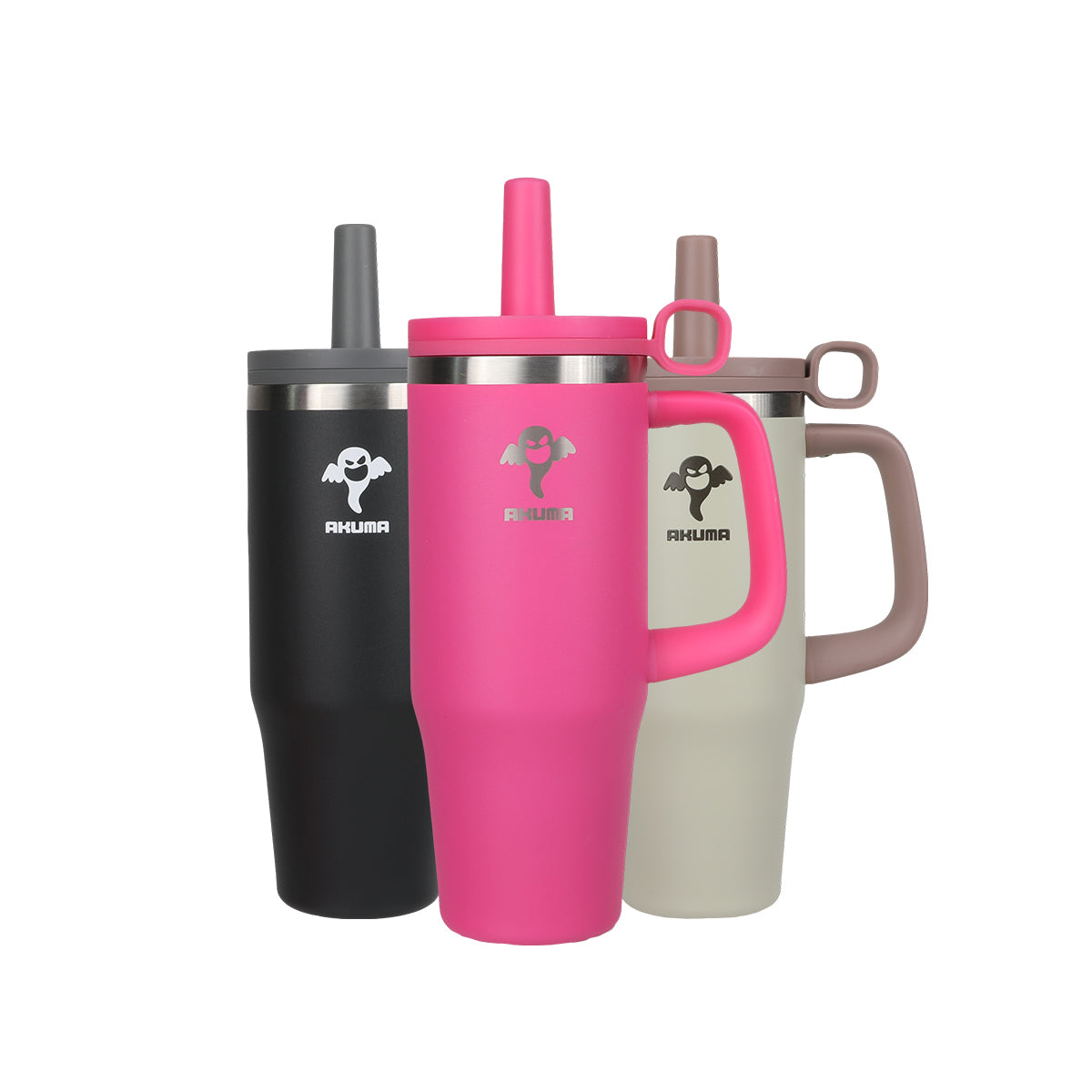 SPEQT Australia 32oz Tumbler with Handle,Double Wall Vacuum Reusable Stainless Steel Insulated Water Bottle,With Leak Proof lid and Straw for Iced or Cold Beverages
