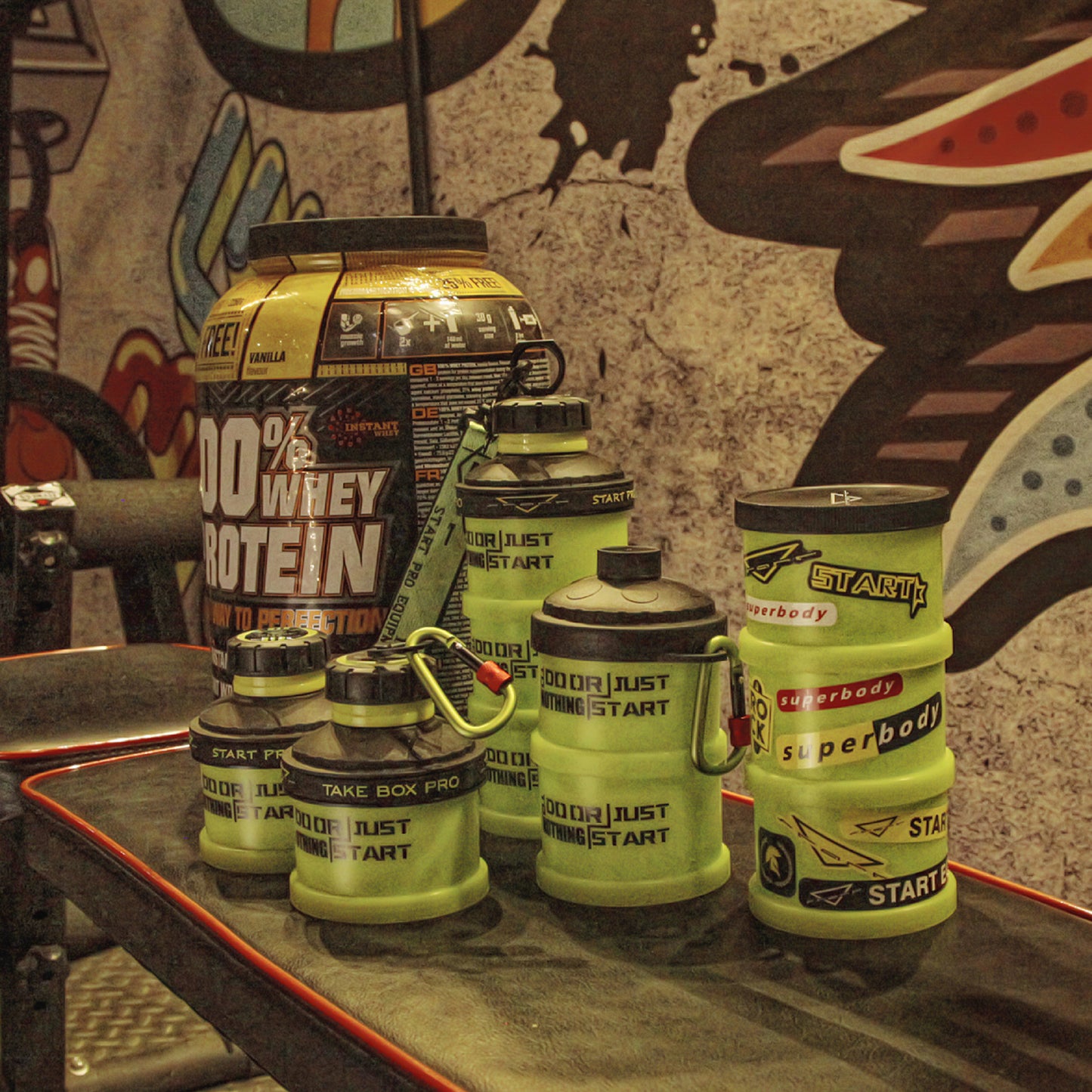 Australian SPEQT Protein Powder Portable Box