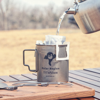 SPEQT Polar Region Australia Titanium Camping cups
