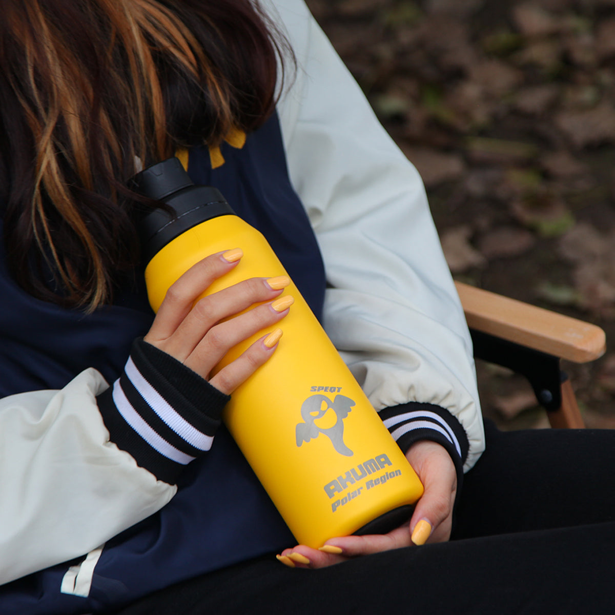 SPEQT Polar Region Australia Insulated Water Bottle 32oz Camping Vacuum Stainless Steel Water Bottles,