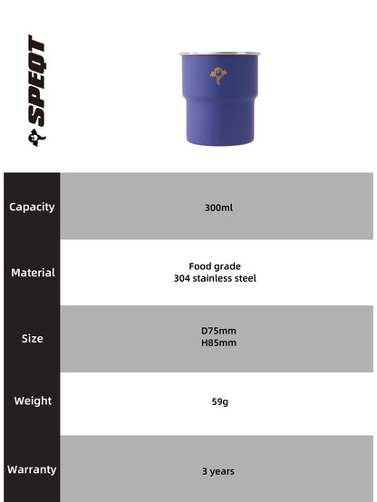 SPEQT Polar Region Australia SUS 304 Beer cups 8oz